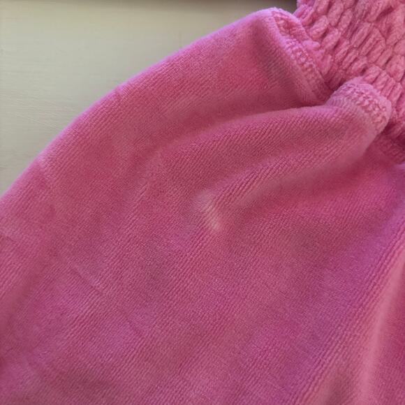 Vintage Y2k Self Esteem High Waisted Flare Velour Sweatpants Pink Size Medium - Picture 4 of 9